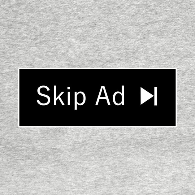 Skip Ad Sticker by AKdesign